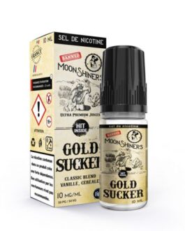 Moon Shiners : Gold Sucker 10ml SALT – Le French Liquide