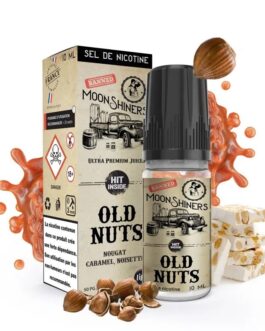 Moon Shiners : Old Nuts 10ml SALT – Le French Liquide