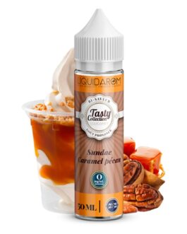 Sundae Caramel Pecan 50ml – Tasty by Liquidarom